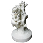 Hummel 676 Apple Tree Girl, Candle Stick Holder, Arbeitsmuster, White, Tmk 6, Wanted