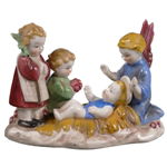 Hummel 113 Heavenly Song, Faience, Tmk 1, Double Crown, Sold $840.00