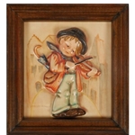 Hummel 107 Little Fiddler, Plaque