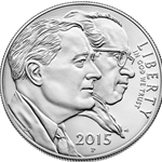 2015 March of Dimes Silver Dollar