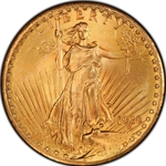Saint Gaudens Gold $20 Double Eagle With Motto - In God We Trust