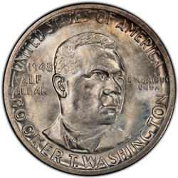 1946-1951 Booker T. Washington Half Dollar