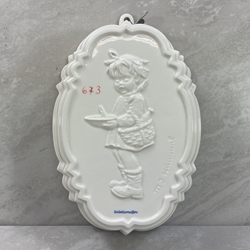 Hummel 673 Supper's Coming, Kitchen Mould, Arbeitsmuster, White