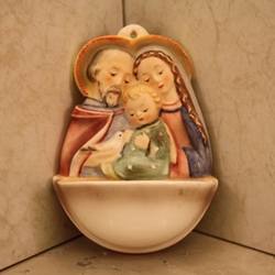 Hummel 246 Holy Water Font, Holy Family