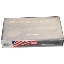 .999 Fine 100 oz Silver Bullion Bars