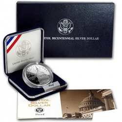 1994 Capitol Bicentennial Silver Dollar