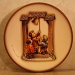 M.I. Hummel 890 Let's Tell the World, Century Miniature Plate Collection, Tmk 7, Type 1