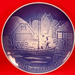 Bing & Grøndahl Christmas Plate 1976