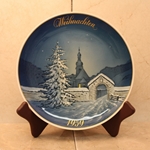 Rosenthal Weihnachten Christmas Plate, 1959 Type 2