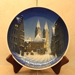 Rosenthal Weihnachten Christmas Plate, 1968 With Date With Weihnachten