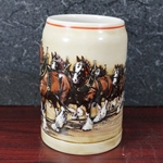 Beer Stein, Anheuser-Busch, CS74 World Famous  Clydesdale's, Type 1