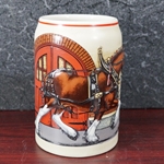 Beer Stein, Anheuser-Busch, CS99 World Famous  Clydesdale's, Type 1