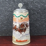 Beer Stein, Anheuser-Busch, CS273 Budweiser Holiday 1996, Signature Edition, Type 1