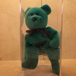 Teddy (teal, new face), Bear 2nd Generation, Type 1, 1st Tush Tag