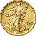 2016 Walking Liberty, Centennial Gold Coin, 5 Each