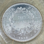 1976 50 Francs Fleurs de Coins Set