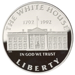 1992-P White House 200th Anniversary Proof Dollar
