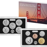 2018, San Francisco Mint Silver Reverse Proof Set
