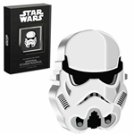 2021 Niue Star Wars Faces of the Empire Stormtrooper 1oz .999 Silver Shaped Coin Wanted Sold $97.95
