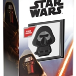 2021 Niue Star Wars KYLO REN Chibi 1oz Colorized Silver Coin Wanted Sold $95.00