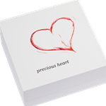 2018 Palau Silver Charms: Precious Heart 1 oz .999 Silver Coin Antiqued ~ CIT Wanted Sold $146.00
