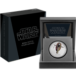 2022 Niue Star Wars Boba Fett Starfighter 1oz .999 Silver Proof Coin ~ Slave 1 Wanted Sold $120.00