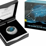 2021 Australia Shark in the Stars Beizam 1/2 oz .999 Silver Coin Wanted Sold $50.00