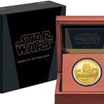 2021 Niue Star Wars Star Wars Classic: Anakin Skywalker™ 1oz Gold Coin Wanted Sold $2,900.00
