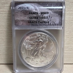 2011-S American Eagle Silver One Ounce Certified / Slabbed MS69
