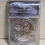 2017-S American Eagle Silver One Ounce Certified / Slabbed MS69