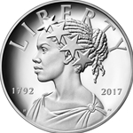 2017-P American Liberty 225th Anniversary Silver Medal