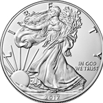 2017-W American EagleOne Ounce Silver Uncirculated Coin