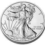 2011-W American EagleOne Ounce Silver Uncirculated Coin