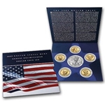 2008 U.S. Mint Uncirculated Dollar Set (w/Burnished Silver Eagle)