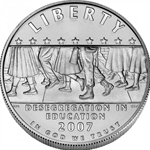2007-P Uncirculated Little Rock Silver Dollar