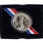 2001-D Uncirculated American Buffalo Silver Dollar