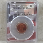 2005-S U.S. Cent Proof Certified / Slabbed