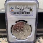 2010 Canadian 5 Dollars 1 Ounce Silver Vancouver 2010 Olympics, 246