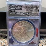 2021 American Eagle Silver One Ounce Certified / Slabbed MS70, 3919