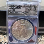 2021 American Eagle Silver One Ounce Certified / Slabbed MS70, 3845