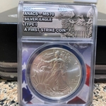 2021 American Eagle Silver One Ounce Certified / Slabbed MS70, 2855