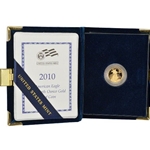 2010 American Eagle, One-Tenth / Five Dollars Proof Gold Coin, 1 Each