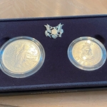 1989-D Congress Bicentennial Commemorative Silver Dollar and Half Dollar Uncirculated Set