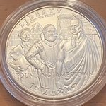 2007-P Uncirculated Jamestown Silver Dollar