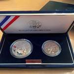 1994-S Proof World Cup Silver Dollar Set