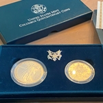 1992-D Uncirculated Columbus Silver Dollar Set