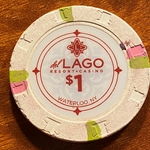 Del LAGO $1.00 Waterloo, NY