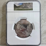 2019 ATB 5 Oz 999 Fine Silver Coin, Frank Church River of No Return Wilderness