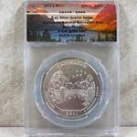2011-P ATB 5 Oz 999 Fine Silver Coin, Chickasaw National Recreation Area