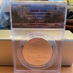 2010-P ATB 5 Oz 999 Fine Silver Coin, Yosemite National Park